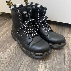 Girls Doc Marten with Fur